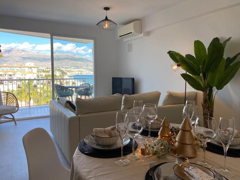 阿尔比尔Cosy Flat With Magnificent Views In L'Albir公寓 外观 照片